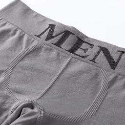 5 pçs estilo fino masculino alta elástica cor lisa confortável boxer briefs calcinha respirável - Image 3