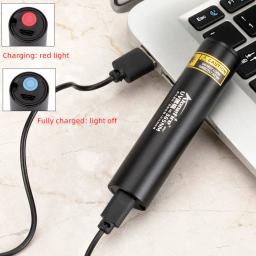 Tocha Ultravioleta Recarregável USB, 3W, 365nm, Luz Negra, Ajuste para Animais de Escorpião, Urina, Gato, Tinea, Dinheiro, Ore, Detecção de Escorpião, SV57 - Image 6