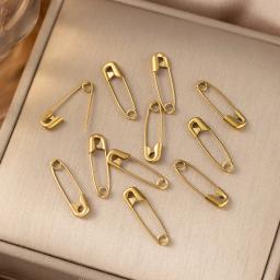 Alfinetes de aço inoxidável, 20pcs, diy, ferramentas de costura, agulhas metálicas, grande alfinete, pequeno broche, acessórios de vestuário - Image 5