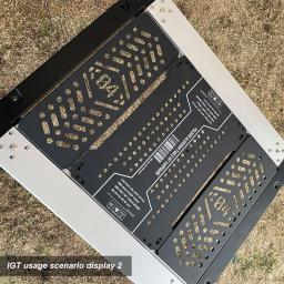 Mesa modular igt multifuncional dobrável para churrasco, mesa portátil de liga de alumínio para piquenique ao ar livre e pesca - Image 6