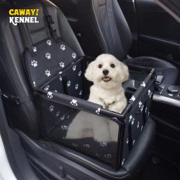 Imprimir Viagem Car Seat Cover para cães pequenos e médios, impermeável Pet Carriers Bag, Gato Transporte Hammock, Cesta Do Assento De Carro - Image 1
