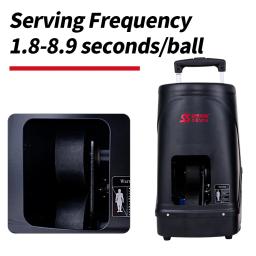Squash Ball Launcher Machine com controle remoto, Upgrade, Novo - Image 5