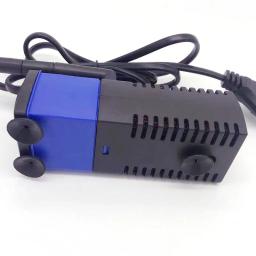 4w mini filtro de aquário submersível tanque de peixes filtro interno bomba circulação fluxo água adicionar oxigênio para peixes tartaruga tanque abastecimento - Image 4