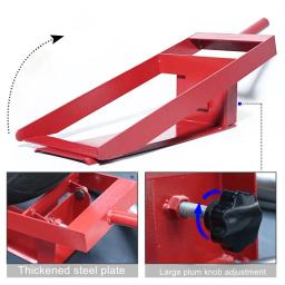 Eixo do desgaste do pneu da motocicleta, suporte fixo da roda, instalação auxiliar, desmontagem da roda dianteira e traseira, ferramentas de manutenção - Image 2