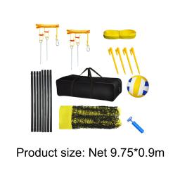 Professional Beach Volleyball Set para Homens e Mulheres, Rede Portátil, Bomba De Ar, Jogo De Esporte Ao Ar Livre - Image 6