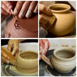 8 em 1 kit de escultura de argila ferramentas de moldagem para cerâmica diy - Image 2