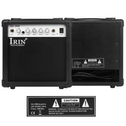 IRIN-Amplificador de guitarra elétrica, baixo falante, alto-falante, acessórios de guitarra, peças, GA-20W, 4, 5 Tuning, 20W AMP - Image 2