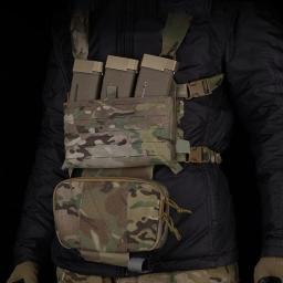 Tactical Multifuncional Abdominal Dump Drop Pouch, Outdoor Sport Hunting cintura Bag, Paintball Airsoft Plate Carrier, Bolsa de armazenamento - Image 6