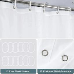 P-Persona 5-Cortinas de chuveiro para banheiro, cortina de chuveiro, banheiros e acessórios, divisória dobrável, banho coisas - Image 5