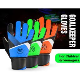 Luvas do goleiro do futebol para crianças, anticolisão, antiderrapante, respirável, látex, meninos, meninas - Image 6