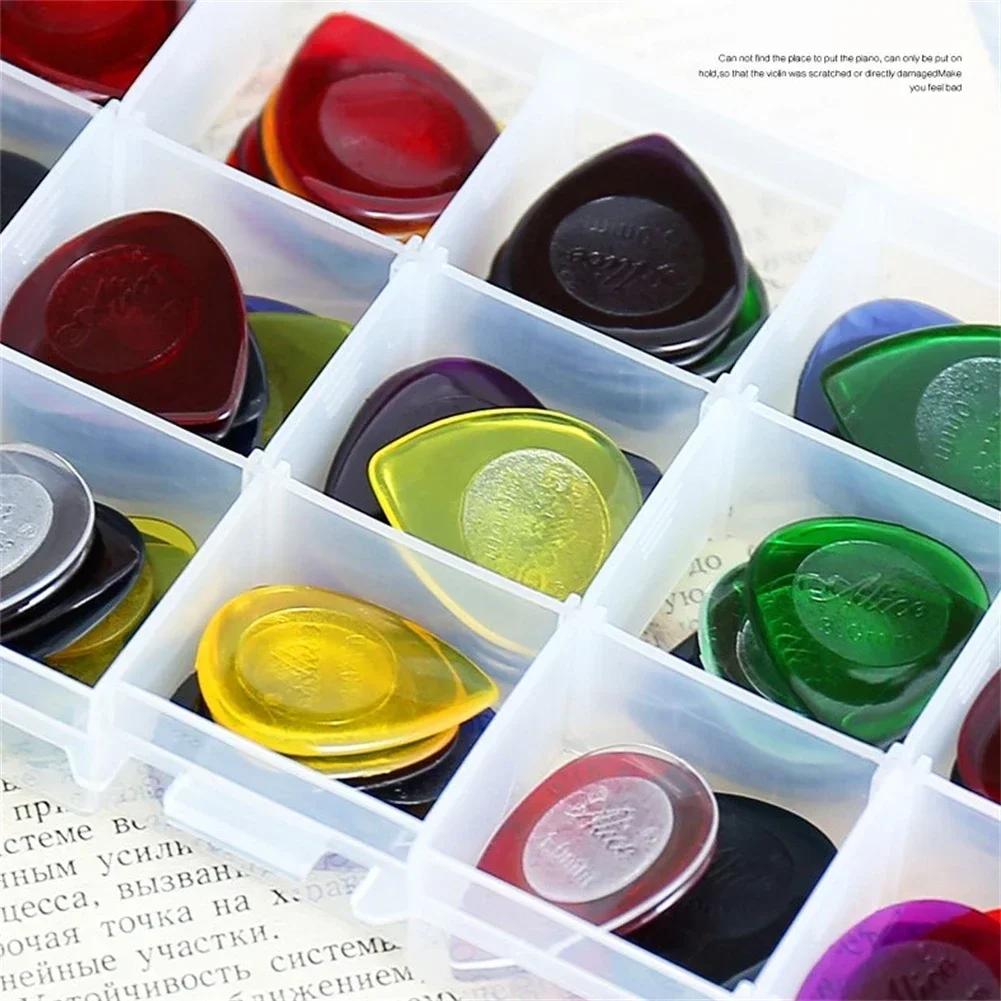 100 peças palhetas de guitarra alice palhetas grandes stubbies grandes 1mm 2mm 3mm alice acústico baixo elétrico pic palhetas de guitarra - Image 1