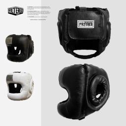 Esportes FILTRADOS-Boxe Profissional Chapelaria Capacete com Almofada Traseira Removível, Proteção Facial Completa, Treinamento de Boxe, MMA HG02 - Image 5