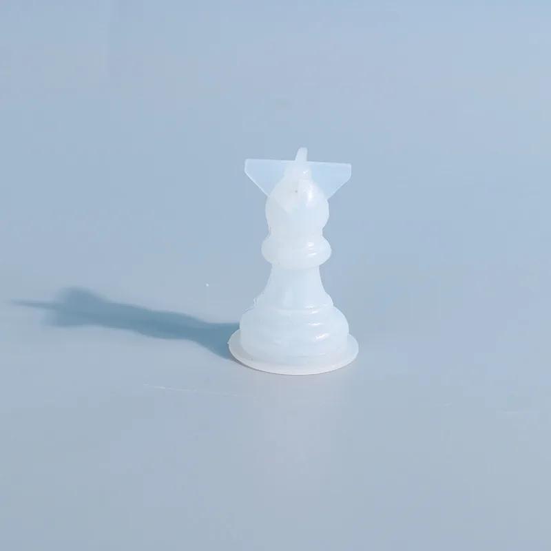 Moldes De Fundição De Silicone Epóxi, 3D Conjunto De Xadrez Internacional, DIY Jogos De Festa Em Família, Tabuleiro De Xadrez Artesanal, Fabricação De Artesanato - Image 1