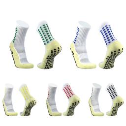 Meias de futebol clássicas para homens e mulheres, silicone quadrado, ventosa, antiderrapante, futebol, esportes, beisebol, rugby, novo estilo, unissex - Image 1
