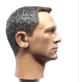 Jogador Homem Daniel Wellington Cabeça Escultura, Escultura Agente, 12 "Action Figure, Colecionáveis, DIY, para Venda, 1:6, para Venda - Image 3