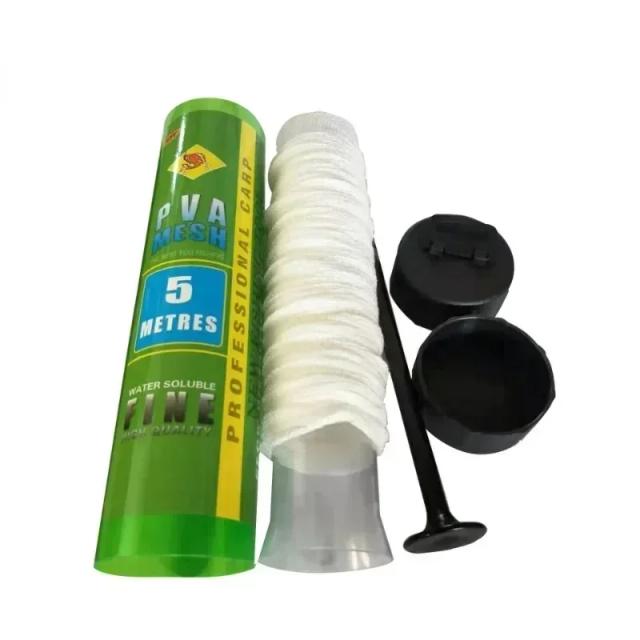 Tubo de Malha PVA 5m Dissolúvel - Isca para Carpa