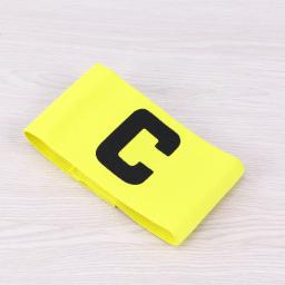 Suprimentos de treinamento de futebol capitão c braçadeira capitão braçadeira jogador de futebol braçadeiras bolas faixas de futebol crachá - Image 6