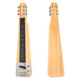 Lap aço elétrico Slide Bar guitarra, Cordas com fenda Headstock, Guiter com Gigbag, Slide Bar - Image 6
