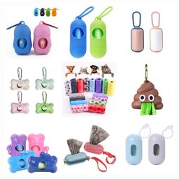 Vários estilos Dog Poop Saco De Armazenamento, Garbage Box, Carrier Holder, Animal Waste Picker, Ferramentas de limpeza, Outdoor Pet Supplies, Novo - Image 1
