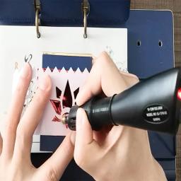 Kit aplicador de estampagem a quente para artesanato em madeira, folha aquecida, plugue UE, escrita em papel de couro, assinatura pessoal, bricolage - Image 5
