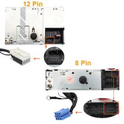 Moonet adaptador de áudio usb aux para carro, trocador de cd auxiliar para audi skoda volkswagen tiguan touran t5 golf passat - Image 4