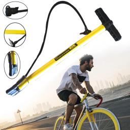Bomba de ar encher pneu bike bicicleta carrinho de mão - Image 1
