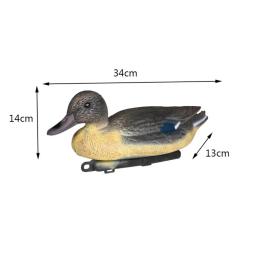 3D Duck Decoy flutuante com quilha para a caça ao ar livre, acessórios de pesca, realista flutuar pássaro na água, 1 pc, 5 pcs, 6 pcs - Image 4