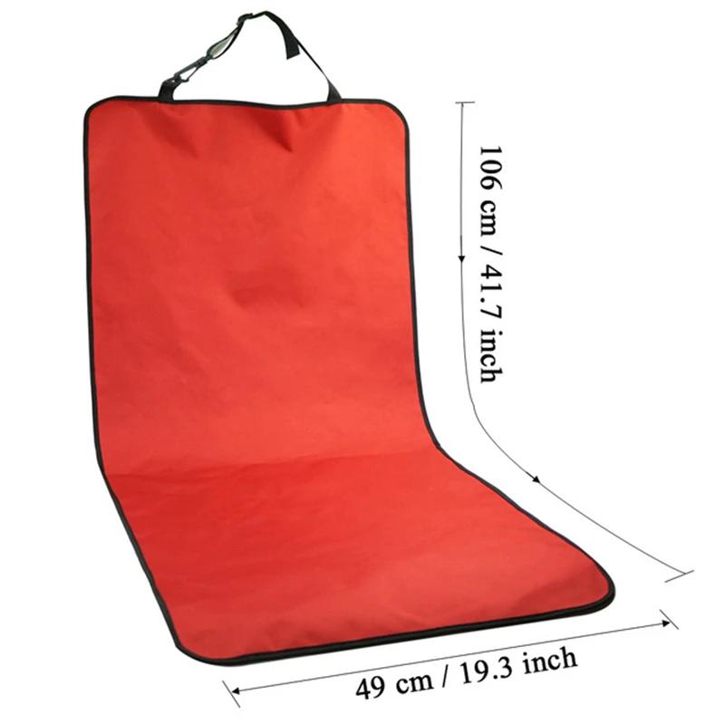 Car Back Seat Pet Cover Protector, Tapete impermeável, Segurança traseira, Acessórios de viagem para cão, gato, Pet Carrier Suprimentos - Image 1