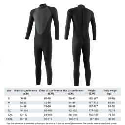 Traje Completo De Neoprene Bodysuit Completo, Acessórios De Natação Quente, Fato Molhado De Surf Com Mergulho, Equipamento De Mergulho Livre, 3mm - Image 6