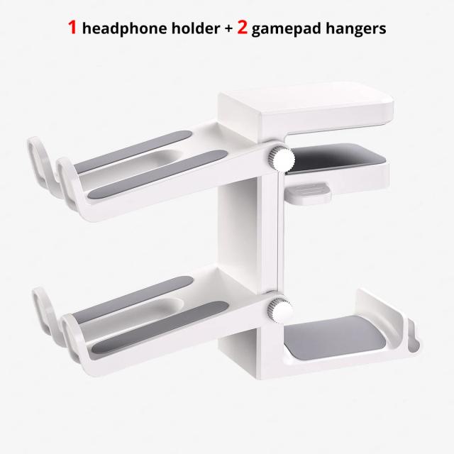 Suporte 2 em 1 para Fone de Ouvido e Gamepad