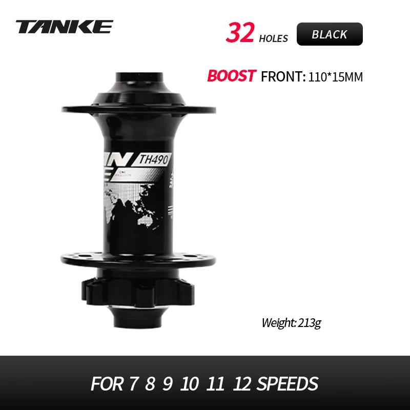 Tanke-boost 12x148,15x110, cubo de bicicleta de alumínio, 32 furos 120 cliques 4 rolamentos mtb mountain bike cubo de freio a disco hg ms xd 8-12 velocidades - Image 1
