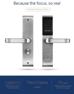 Orbita 304 aço inoxidável à prova dwaterproof água eletrônico fechadura da porta e3041 - Image 3