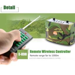 Multifuncional Amplificador De Controle Remoto Recarregável, Universal Outdoor Caça Acessórios, Equipamento De Áudio - Image 3