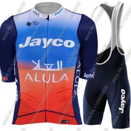 Jayco Alula Ciclismo Jersey Team Set, Austrália TDF Azul Roupas, Road Bike Camisas Terno, Bicicleta Bib Shorts, MTB Maillot, Verão, 2022 - Image 5