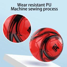 O PVC inflável impermeável ostenta a bola, bola de futebol profissional, máquina costurada, futebol, exterior, tamanho 5 - Image 6