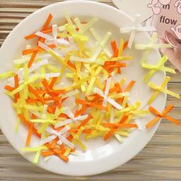 Mini fita de cetim laço para artesanato DIY, costura artesanato fazendo, handwork bowties, grampo de cabelo, roupas decoração, presente, 100pcs - Image 5