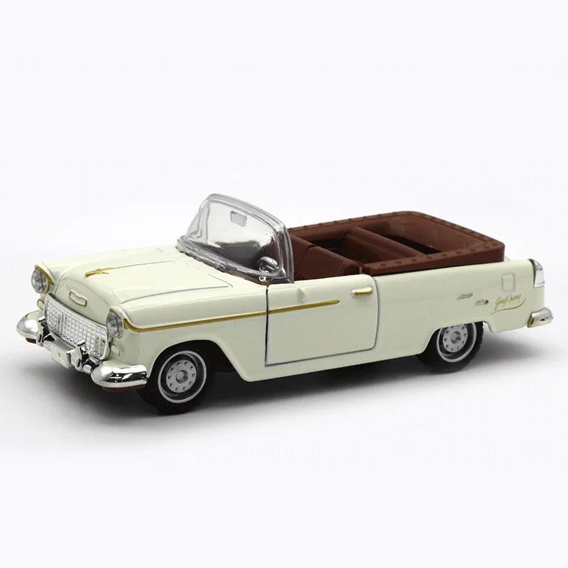 Modelo de carro clássico para crianças, 1:32, simulação retro, diecast, pull-back, ornamentos, coleção, presentes para meninos, novo - Image 1