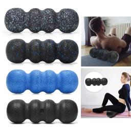 Rolo de espuma EPP para massagem nas costas e pescoço, bolas de amendoim, alta densidade, recuperação muscular, tecido profundo, fitness, aliviar a dor, ioga, 45cm - Image 2