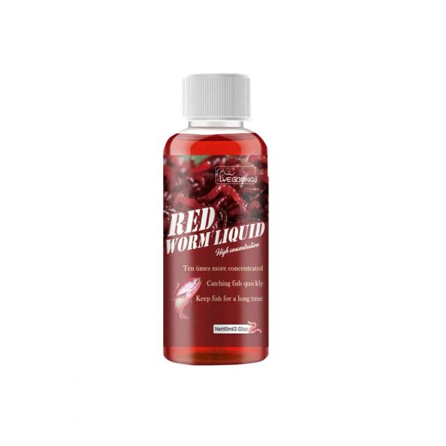 Isca Líquida Eficaz para Peixes: Atrator Concentrado de Sabor Natural para Carpas - 60ml