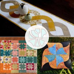 Tabela Bandeira Quilting Régua Kit, Modelo Acrílico, Máquina de costura, DIY Patchwork Tool, 7Pcs - Image 4