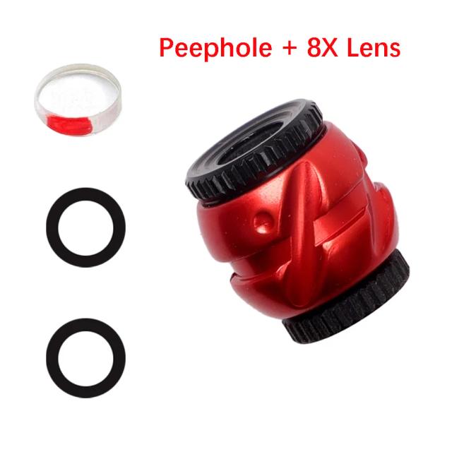 Arco Composto com Olho Mágico Peep Sight 45/37 Graus - Acessório de Tiro com Diâmetro Variável