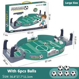 Tabletop Mini Foosball Games, Party Game, Double Battle, Desktop Soccer Game, Portátil, Pai-Filho, Brinquedo de Mesa Interativo - Image 5