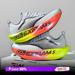 Homens tênis de corrida placa carbono especialidade maratona esportes respirável leve feminino confortável antiderrapante lazer tênis - Image 1