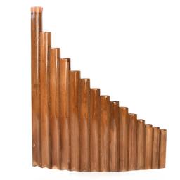 Flauta ajustável para instrumento musical folclórico chinês, flautas de panela artesanais, bambu natural, tom G de 15 tubos - Image 1