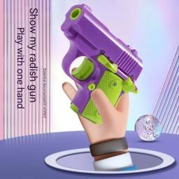 Mini M1911 3D Toy Gun Model para adultos, não pode atirar, Colt Fidget, depressão, pistola luminosa, aniversário, presentes engraçados para meninos - Image 2
