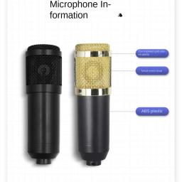 Kit De Microfone Condensador BM800, Placa De Som Do Computador, Telefone Móvel Voice Changer, Streaming Headset - Image 4