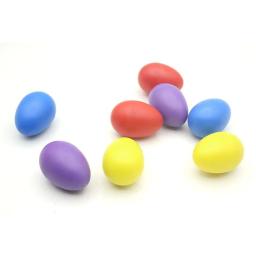 Multicolor Egg Maracas música percussão instrumentos, 2pcs - Image 2