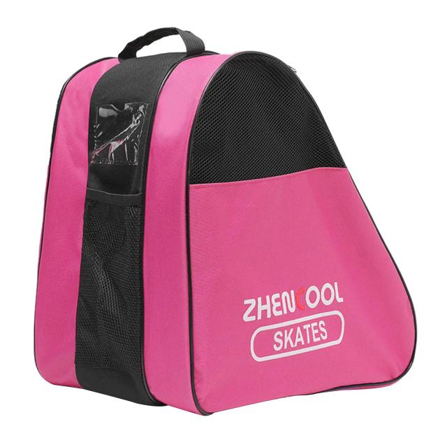 Mochila Respirável para Transporte de Patins em Linha e Gelo - Bolsa de Ombro Esportiva para Crianças