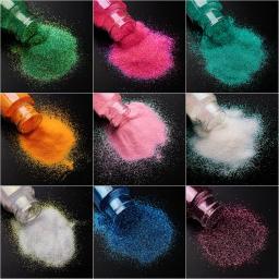 1oz frascos 30ml prego brilho pó ultra-fino fada sparkly 18 cores prego brilho em pó holográfico pigmento manicure prego decalque & - Image 4
