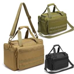 Bolsa tática para alcance de armas, bolsa de luxo para tiro com pistola, bolsa tática para pistolas e munições, bolsa de competição - Image 1